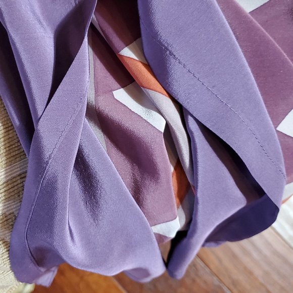 Mosswear Hand Painted 3-PC Silk Dress – Size M - Picture 11 of 12